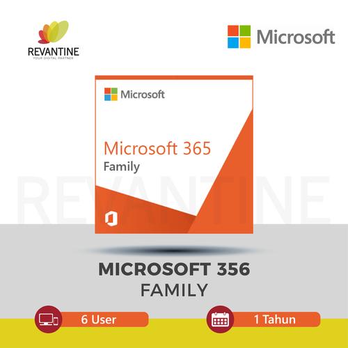 Foto Produk Microsoft Office 365 Home - 6 Device 1 Tahun Original Subscription dari Revantine