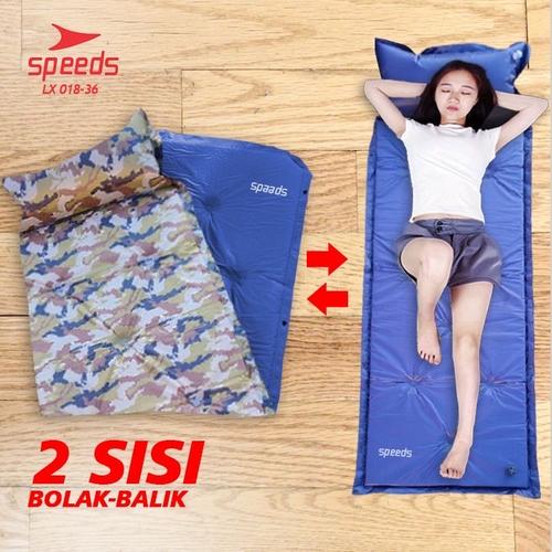 Foto Produk Speeds Sleeping Pad Matras Camping Hiking Matras Tiup Lipat 018-36 dari Samudrastore888