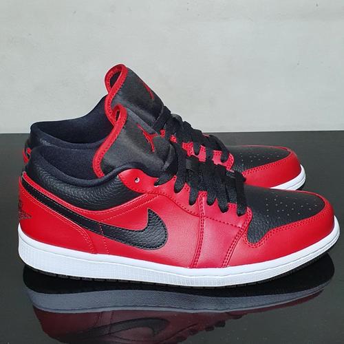 Jual NIKE AIR JORDAN 1 LOW GYM RED BLACK 9.5 US / 43 ORI BNIB - Kab.  Tangerang - mementosneakers | Tokopedia