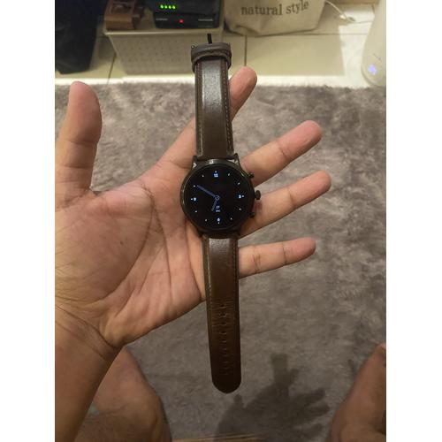 THE CARLYLE HR DARK BROWN LEATHER 
