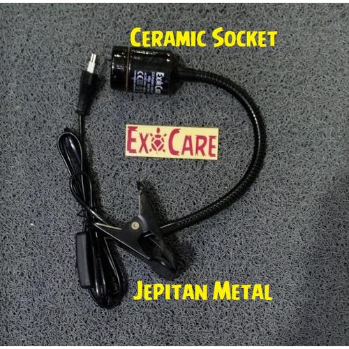 Foto Produk Fitting Lampu Jepit Metal Premium 30cm 1 Lampu CERAMIC - EC FP30C1 dari Mulia Jaya Gold