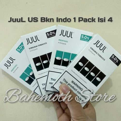 Gambar Juul Pod Catridge 5 and 3% Authentic 100% - Menthol 5% dari BahemothStore Jakarta Selatan Tokopedia