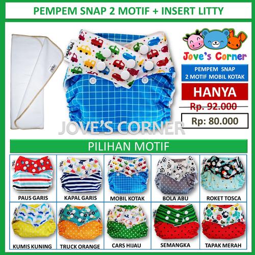 Gambar Pempem Snap Insert Litty dari Jove's Corner Kota Yogyakarta Tokopedia