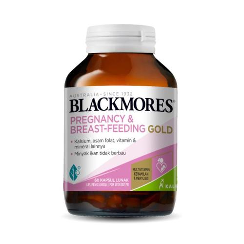 Foto Produk PROMO!!!! Blackmores Pregnancy & Breast Feeding Gold (60) BPOM KALBE dari Mitrasana