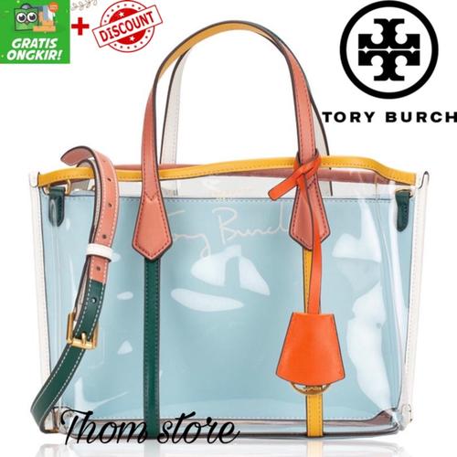 tory burch transparent tote