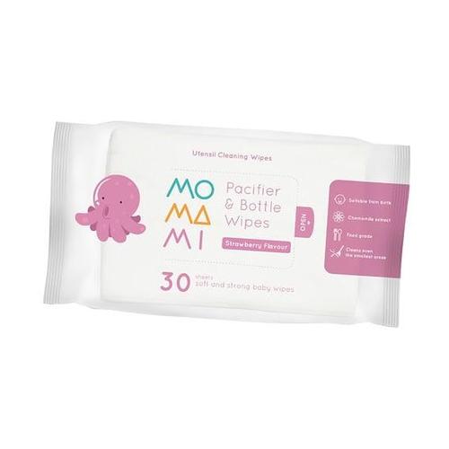 Jual MoMaMi Wipes Pacifier & Bottle, Antibacterial, Sasline, Water