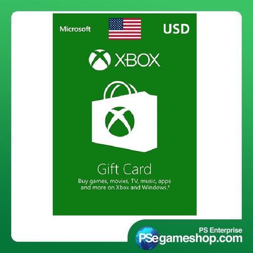 Jual Xbox Live Gift Card USD 10 DIgital Jakarta Utara PS Enterprise