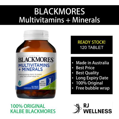 Foto Produk BLACKMORES - Multivitamins + Minerals (120 Tablet) dari RJ Wellness