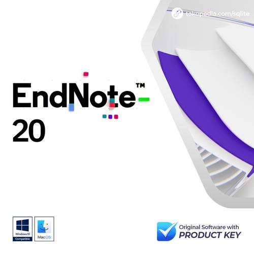Foto Produk EndNote 20 Original with Product Key (Windows/MacOS) dari SQLite