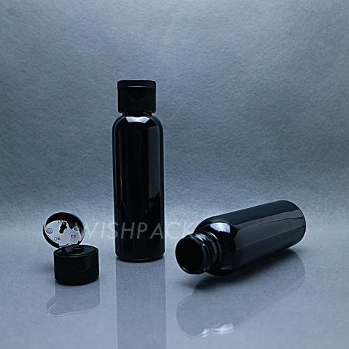 Foto Produk BOTOL FLIPTOP 100 ML PET HITAM - Hitam dari WISHPACK