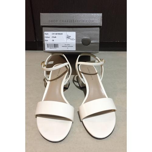 Jual Open Toe Ankle Strap Block Heel 