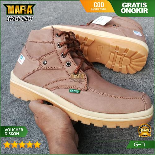 Jual Kickers Sepatu Boots Pria Kulit Asli Original G7 40 Kota