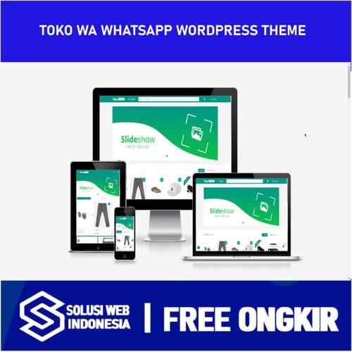 Foto Produk TOKO WA Whatsapp WordPress Theme Toko Online Whatsapp dari Solusi Website Indonesia