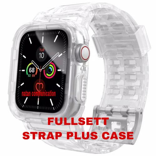 44mm 40mm CASE IWATCH TRANSPARAN TALI 