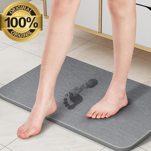 Foto Produk Keset Diatomite | Keset anti Slip | Keset Diatomite Original Murah - Abu-abu dari weisautocare