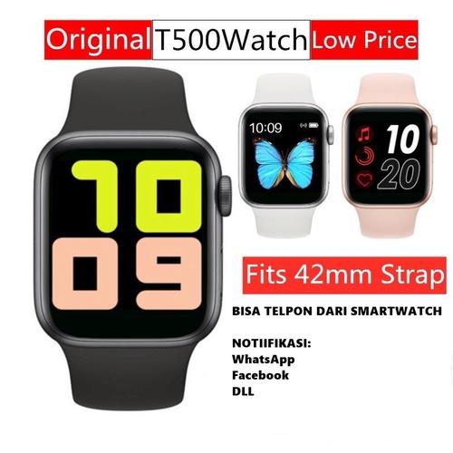 Jual Smartwatch T500 Fundo pro Watch Model Apple Watch 5 Iwo - Hitam -  Jakarta Utara - Focallure-Store | Tokopedia