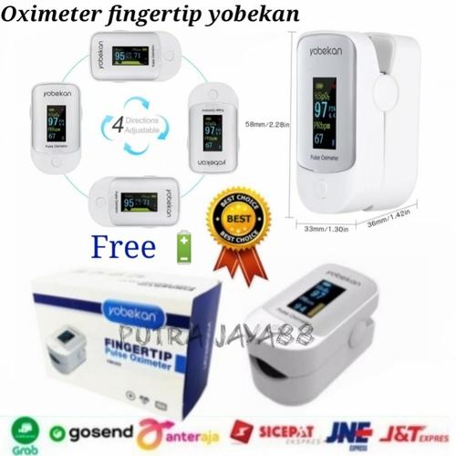 Foto Produk Oximeter fingertip oksigen Pulse jari deteksi detak jantung dari Putra Jaya88