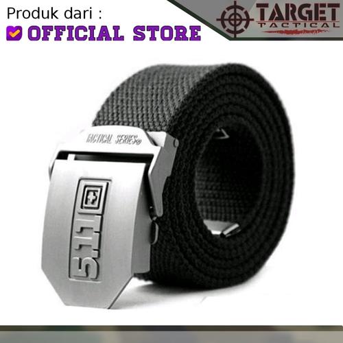 Foto Produk Gesper Tactical 5.11 Besi Ikat Pinggang Tactical Nylon Import Terbaik - Hitam dari Tactical Indonesia