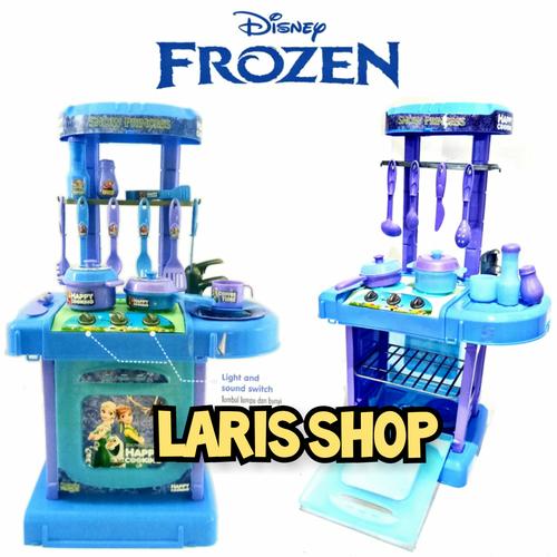 Foto Produk MAINAN MASAK MASAKAN DAPUR HAPPY COOKING KARAKTER FROZEN LOL HELLOKITT - FROZEN, BIRU dari LARIS-OLSHOP
