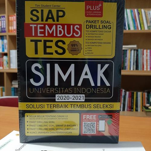 Gambar BUKU SIAP TEMBUS TES SIMAK UI 2020-2021 dari sanjaya_books undefined Tokopedia