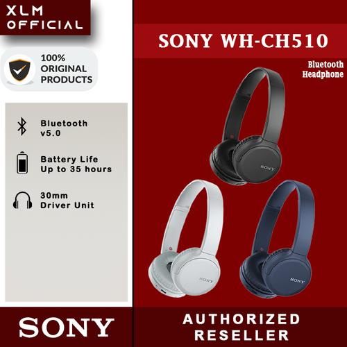 Jual Sony WH-CH510 / WH CH510 Wireless Headphones - Hitam - Jakarta Utara -  XLM Official | Tokopedia