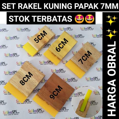 Jual RAKEL KUNING KOTAK 7MMX50MM SET GAGANG KAYU HARGA OBRAL - 3CM ...