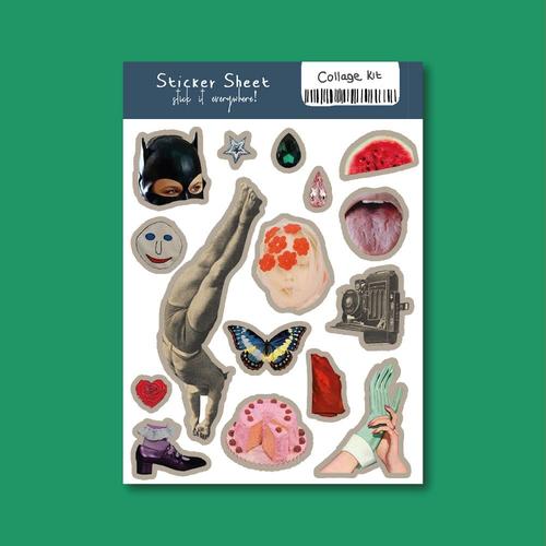 Jual Collage Kit Sticker Sheet Kota Surabaya soleiletluneid Tokopedia