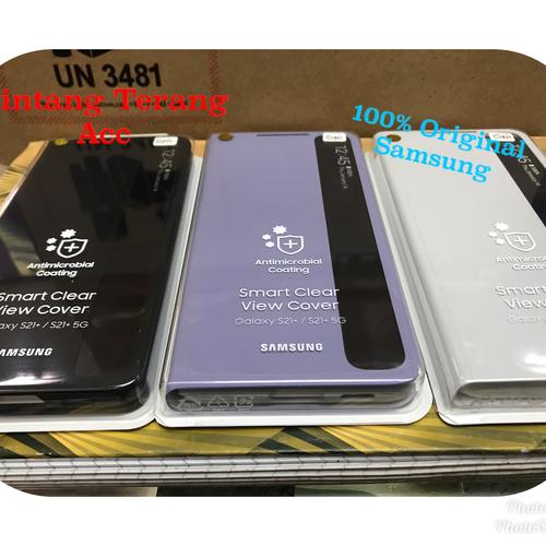 Smart Clear View Cover Samsung Galaxy S21 PLUS Original di Bintang Terang  Accessories Tokopedia