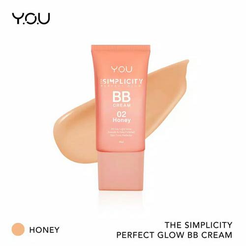 Foto Produk YOU BB CREAM - The Simplicity Perfect Glow BB Cream by YOU Makeups - 02. Honey dari k4shopmk