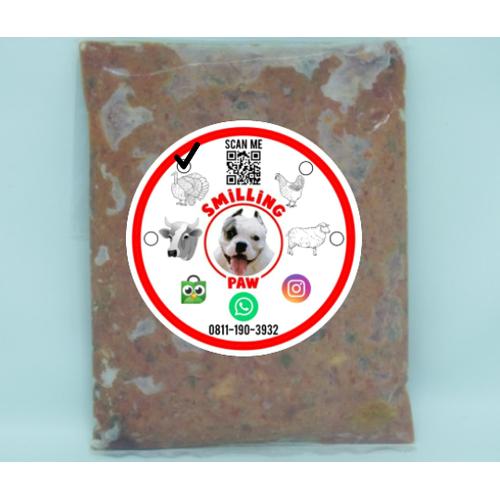 Gambar Raw Food Mix Turkey dari Smilling Paw Jakarta Barat Tokopedia