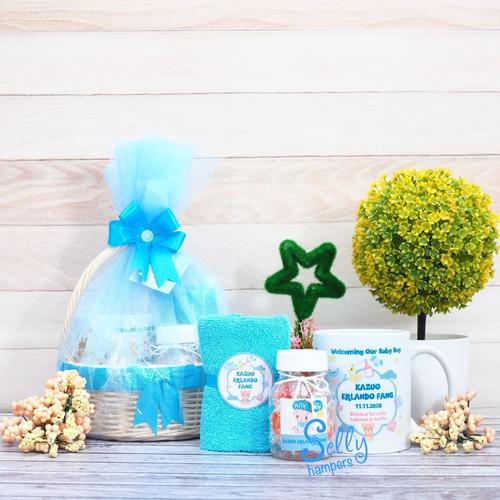 Foto Produk Souvenir baby one month.Hampers baby born 1 dari Selly Hampers