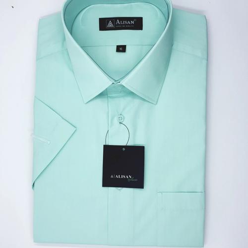 Foto Produk ALISAN Original Reguler Lengan Pendek Kemeja Pria H2 ( Hijau Mint ) dari paloma.go_shop