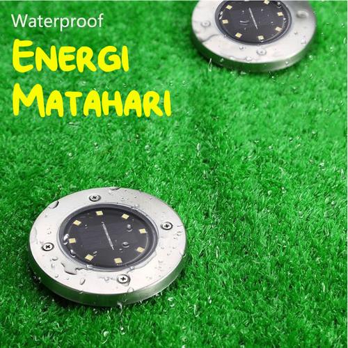 Foto Produk LAMPU TAMAN LED Tancap/Tanam Tenaga Matahari Solar Energy Garden Light dari Tasneem