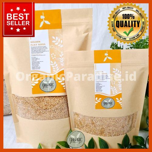 Foto Produk Golden Flaxseed Organic Paradise 1 KG PREMIUM QUALITY dari ORGANICPARADISE