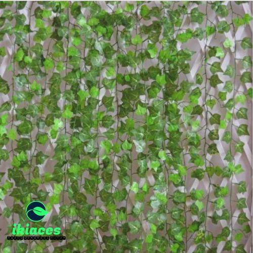Gambar DAUN RAMBAT IVY DAUN PLASTIK DAUN JUNTAI DAUN ARTIFICIAL DAUN DEKORASI - 1 Meter dari ikiaces Kab. Karawang Tokopedia