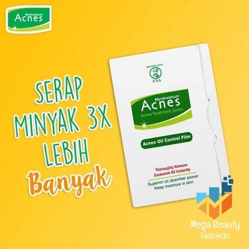 Foto Produk Acnes Oil Control Film 50 Sheets Lembar dari Mega Beauty Fashindo