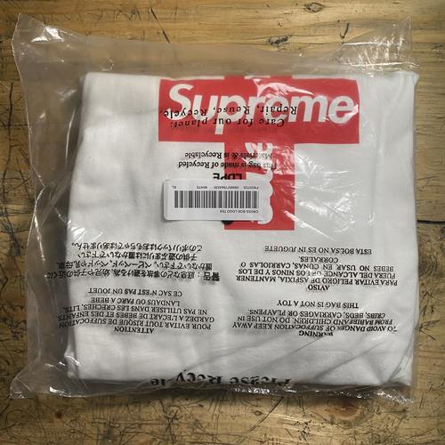 Supreme T-Shirt Cross Box Logo White XL 