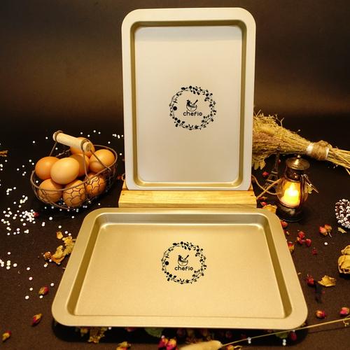 Foto Produk Loyang Persegi Panjang 33cm / Baking Tray / Loyang Kue Kering / Nampan dari Chefio