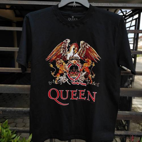 Jual QUEEN TSHIRT - Hitam, M - Kab 
