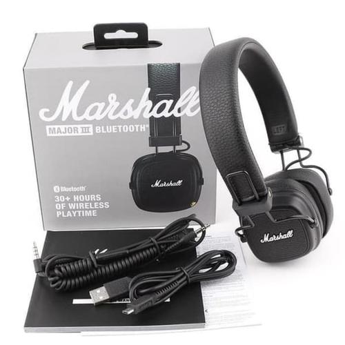 Jual Headset MARSHALL MAJOR III 3 BLUETOOTH Wireless One Ear Headphone -  Cokelat - Kab. Tangerang - Mouse Acc88 | Tokopedia