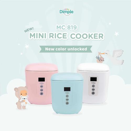 Gambar Little Dimple Mini Rice Cooker MC819 - Merah Muda dari Yumi Baby Shop Kab. Tangerang Tokopedia