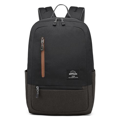 Foto Produk NavyClub Tas Ransel TasUnisex Waterproof HFGI Backpack Up To 15.6 Inch - Hitam dari Navy Club Official Store
