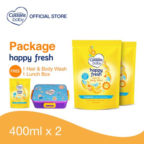 Foto Produk Cussons Baby Happy Fresh Pack - Beli 2 GRATIS 1 dari Cussons Official Store