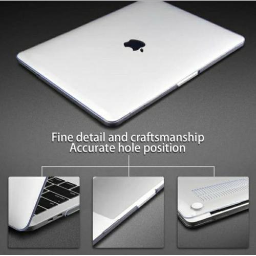Foto Produk CASE MACBOOK AIR 13 RETINA 2018 2019 A1932 BENING BLACK MATTE AIR13 dari luxer