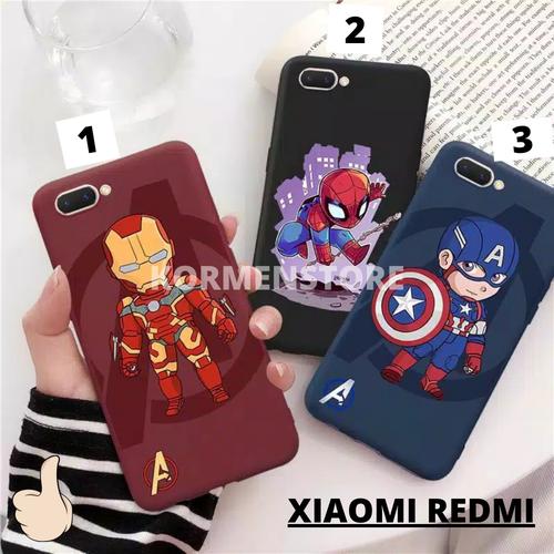 Gambar Casing XIAOMI REDMI 6A Marvel Superhero Soft Case Hp Gambar Avengers dari febrikormencellular Kota Surakarta Tokopedia