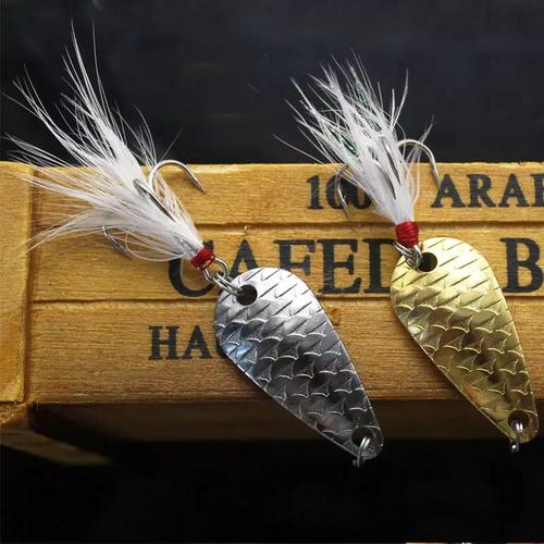 Jual Lure Umpan Spoon gold silver 