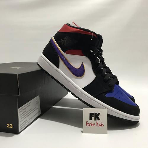 Jual Air Jordan 1 Mid Lakers Top 3 - Jakarta Pusat - underdogsneakersid |  Tokopedia