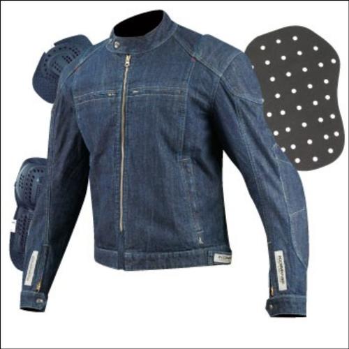 Jual KOMINE JACKET DENIM INDIGO BLUE JK 