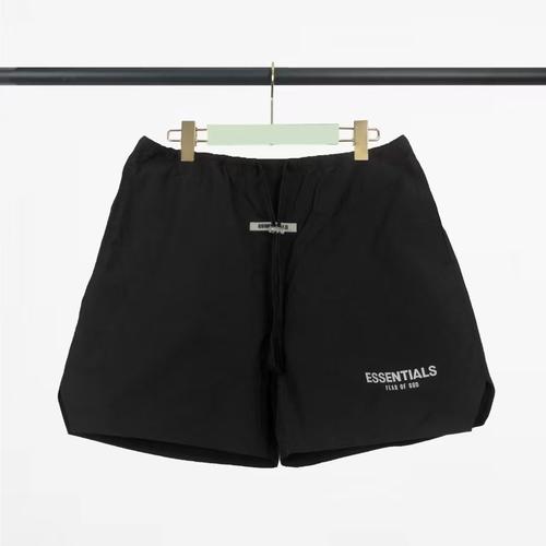 God Essentials Shorts Nylon Black 