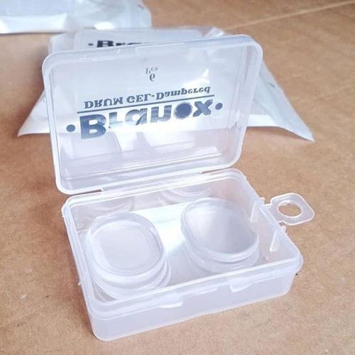 Foto Produk Branox BR6-CR - Clear Drum Gel Damper 6pcs dari FrankieDrumShop